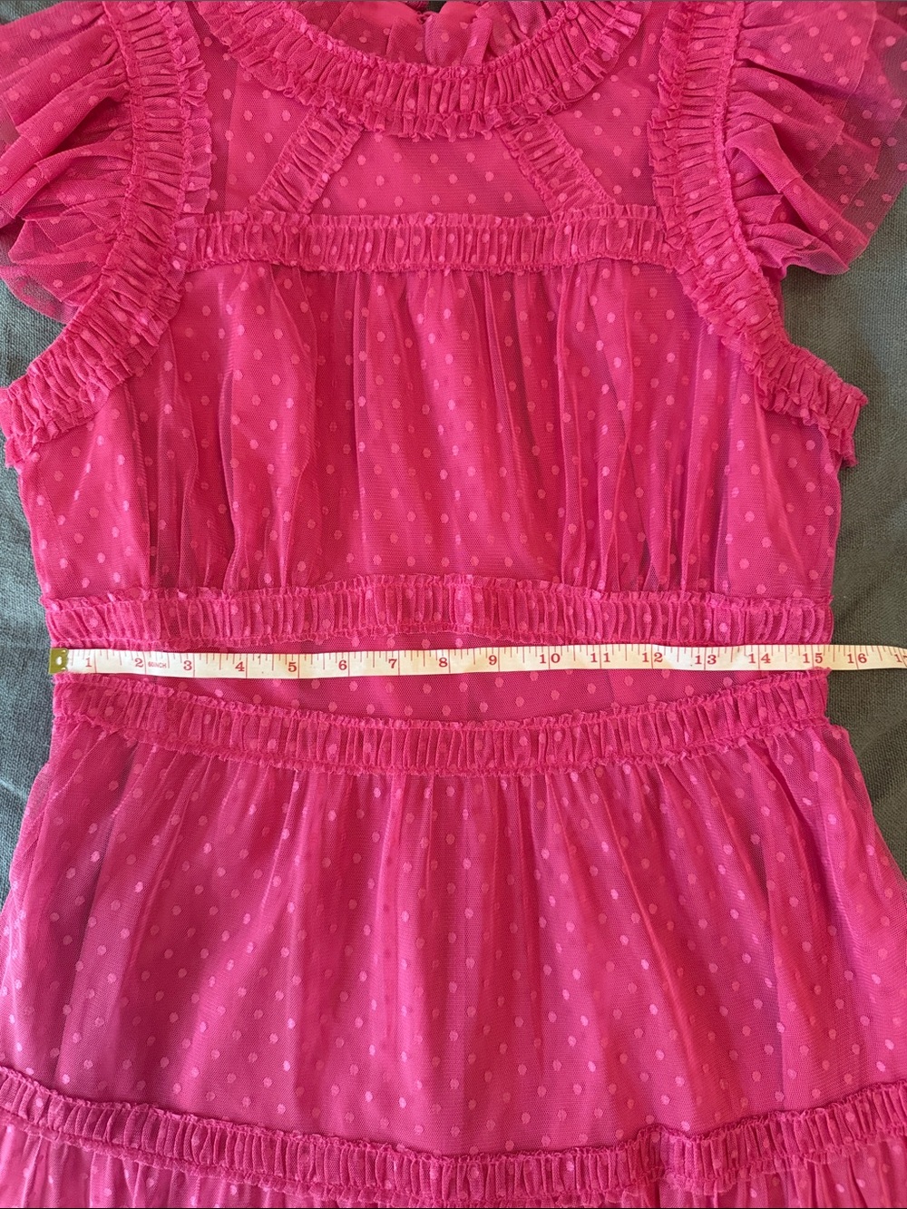 Boden Hot Pink Tiered Maxi Dress - Picture 12 of 17